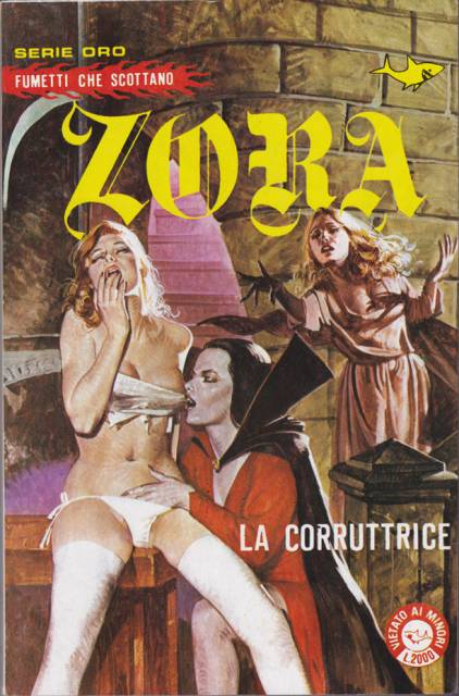 Nel 1972, Pederiali e Balzano danno vita all'eroina sexy più famosa dell'horror, Zora Pabst, posseduta dallo spirito di Dracula e inspirata da Catherine Deneuve. Il suo aggiornamento sarà scritto da Stefano Fantelli per i disegni di Giovanni Talami e la copertina di Marco Turini.