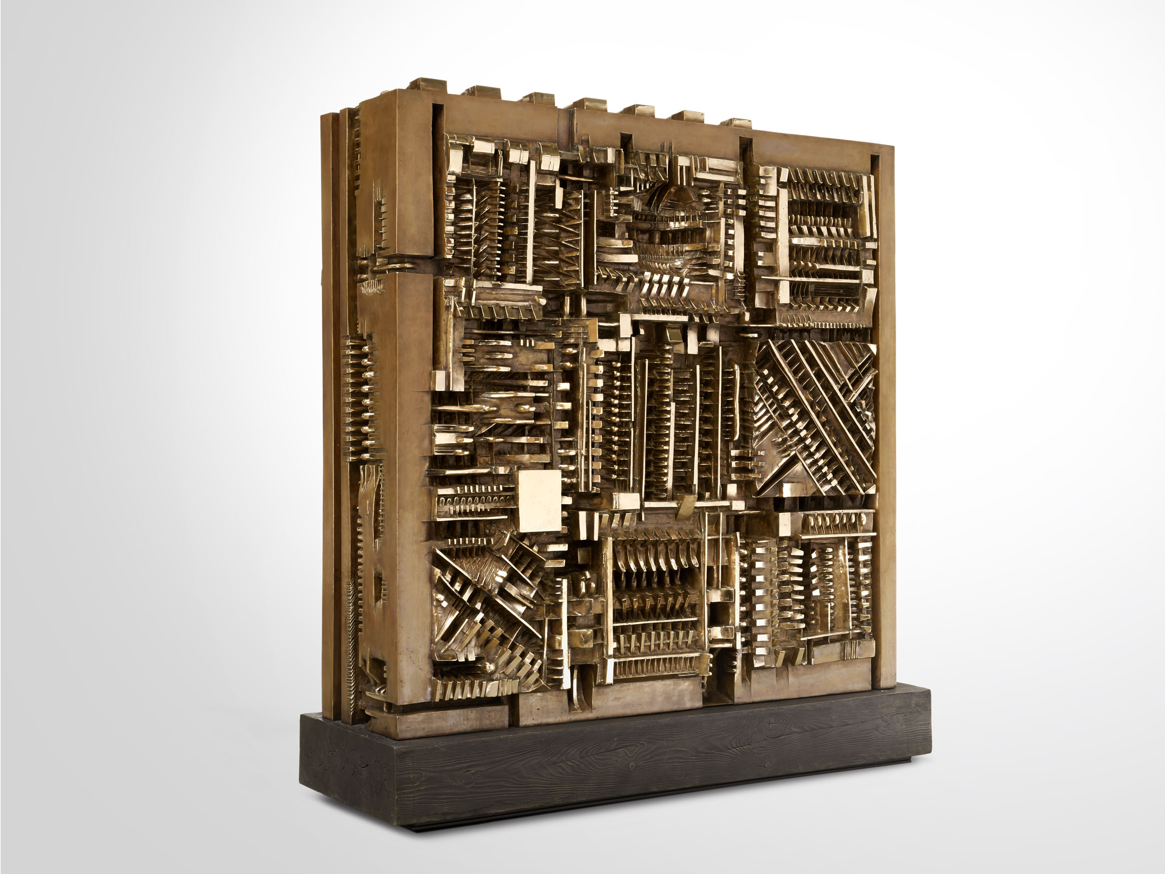 In memory of J.F. Kennedy, 1963-1964 bronzo, 160 x 160 x 45 cm (foto Dario Tettamanzi)