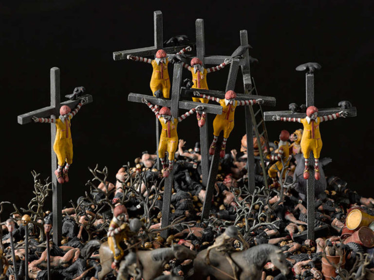 McDonalds jake & dinos chapman inferno nazisti10