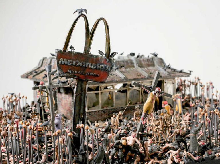McDonalds jake & dinos chapman inferno nazisti11