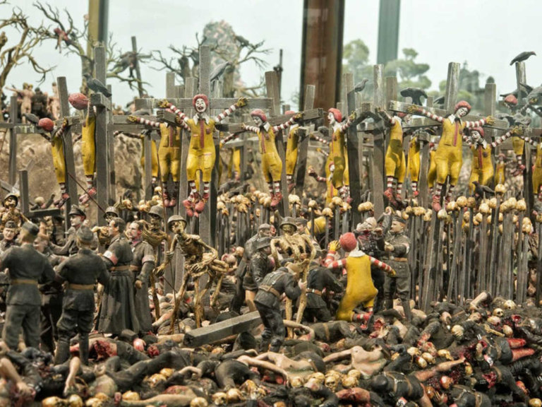 McDonalds jake & dinos chapman inferno nazisti8