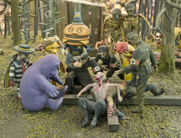 McDonalds jake & dinos chapman inferno nazisti9