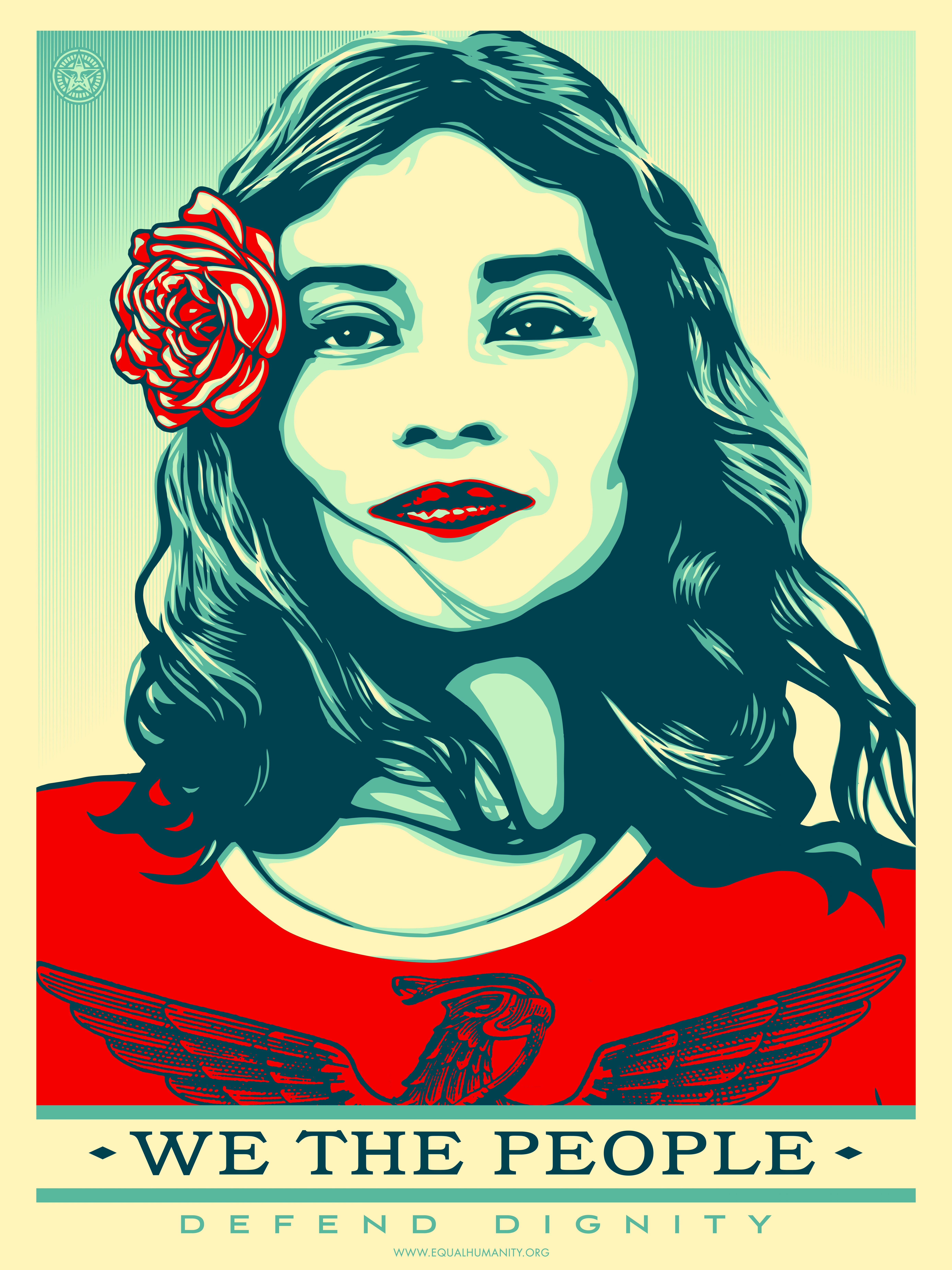 Il manifesto di Shepard Fairey contro Trump