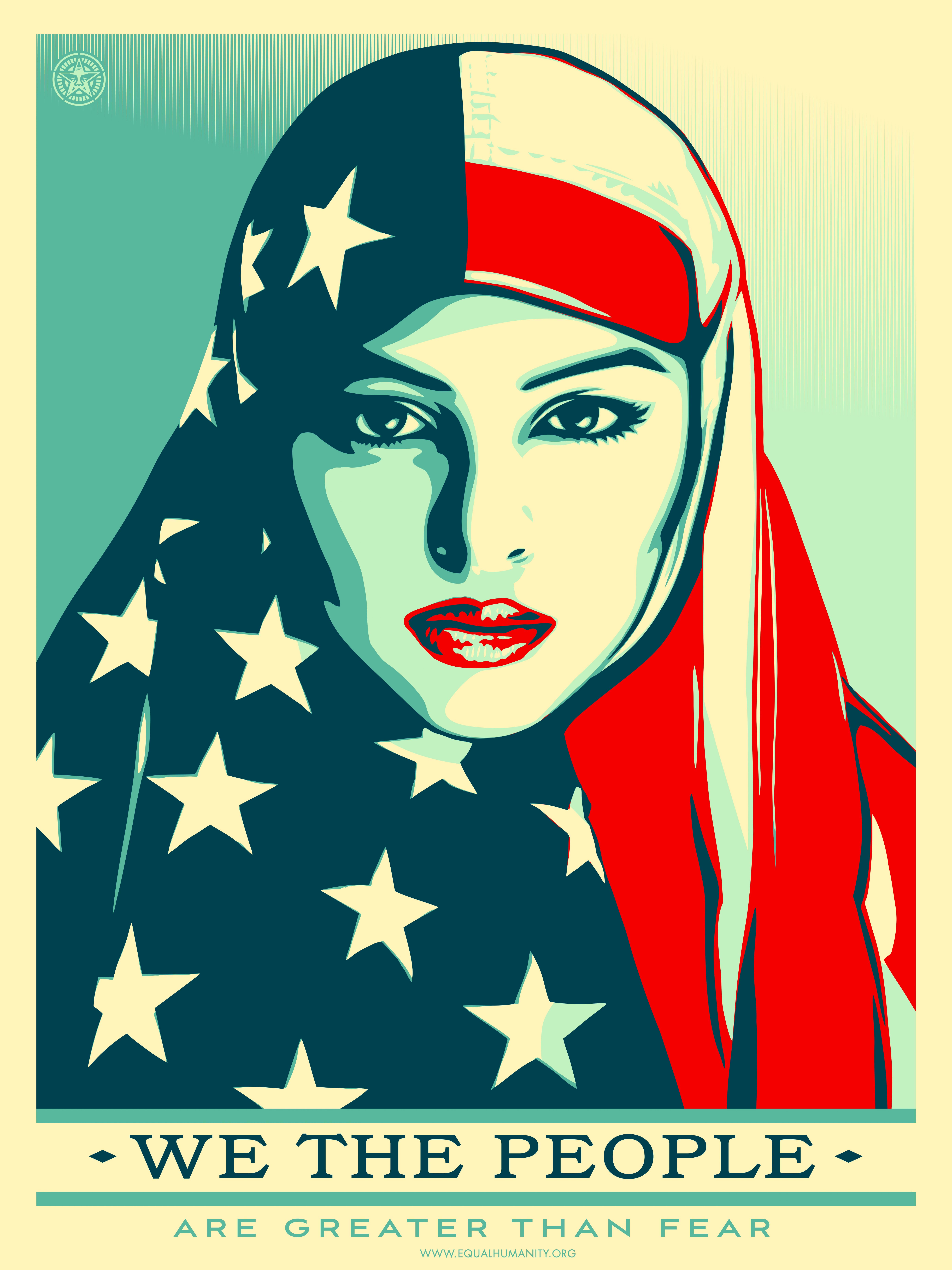 Il manifesto di Shepard Fairey contro Trump