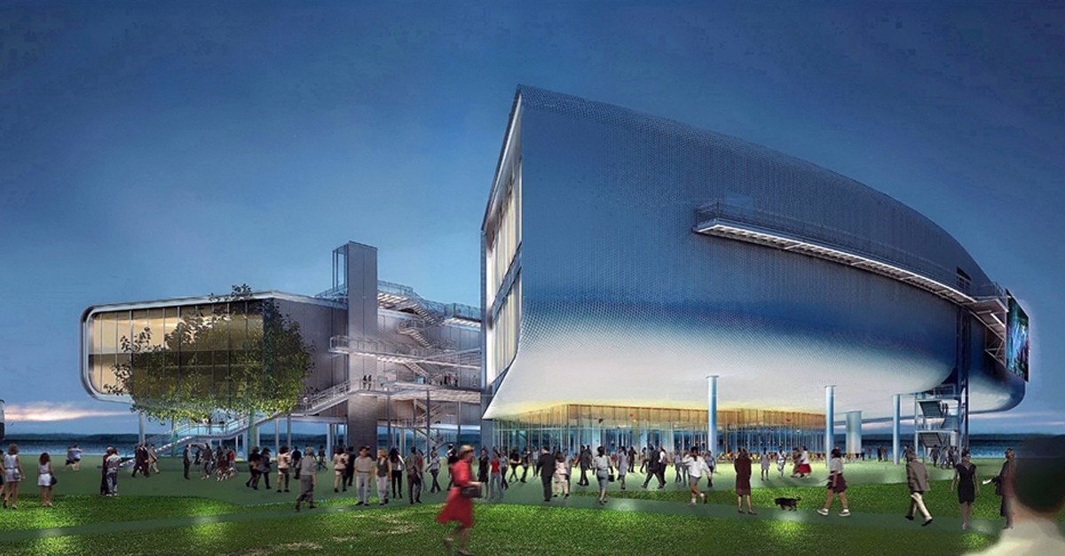 Progettato da Renzo Piano, il centro vuole diventare un punto di riferimento per l’arte e la cultura di Cantabria.