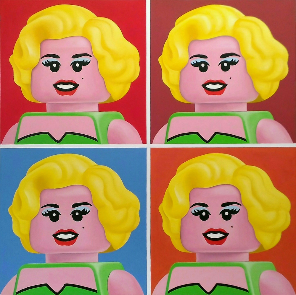 Quattro Marilyn, di Andy Warhol