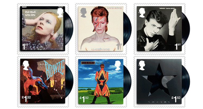 David Bowie francobolli