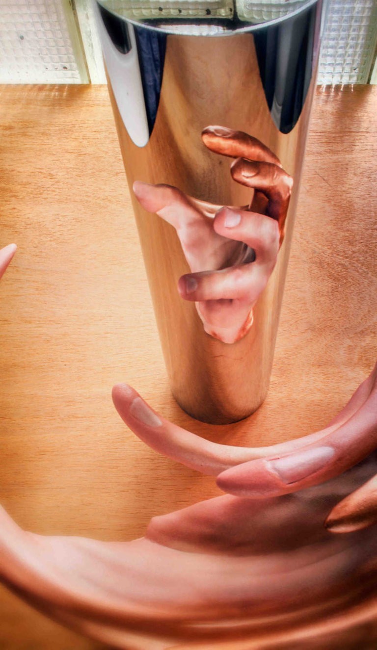Le sculture anamorfiche di Jonty Hurwitz
