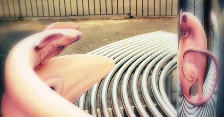 Le sculture anamorfiche di Jonty Hurwitz