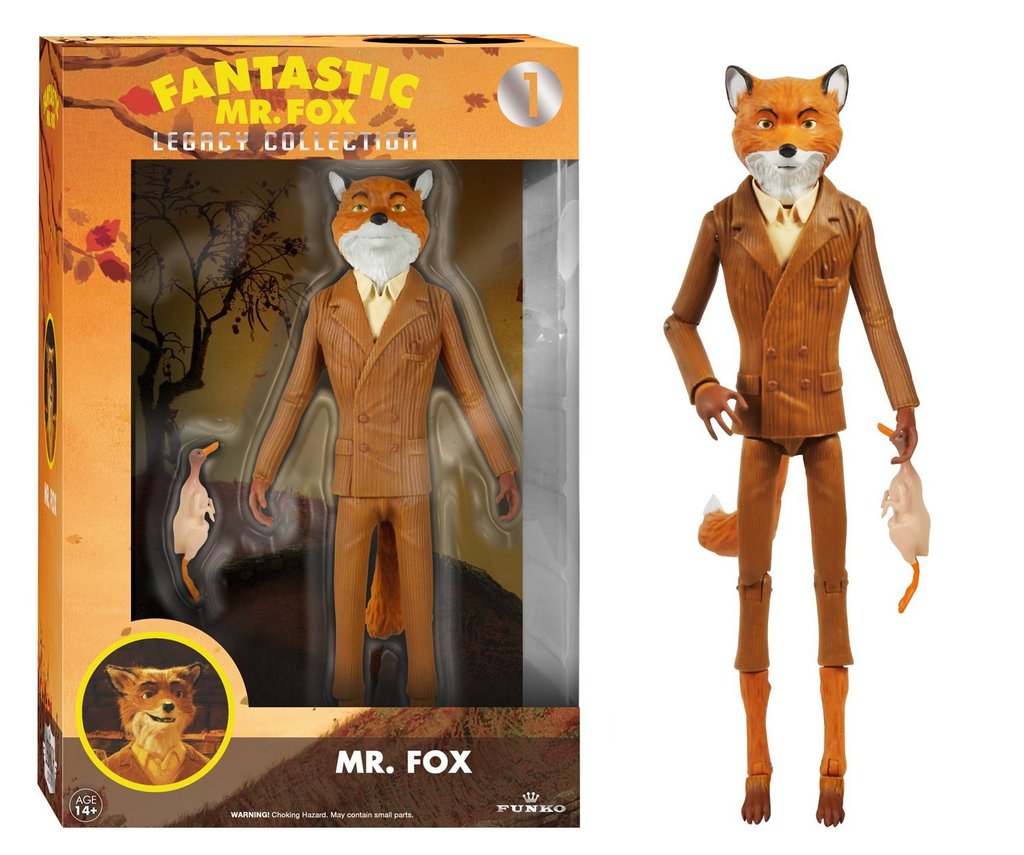 L'action figure di Mr. Fox
[VIA]