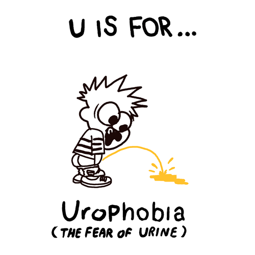 U: Urofobia, la paura della pipì
