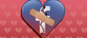 Facebook cuore infranto