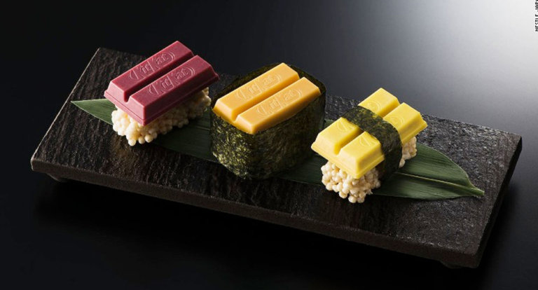 Kitkat sushi
