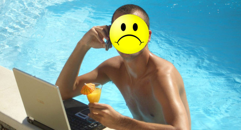 Perché lavorare da casa è uno schifo