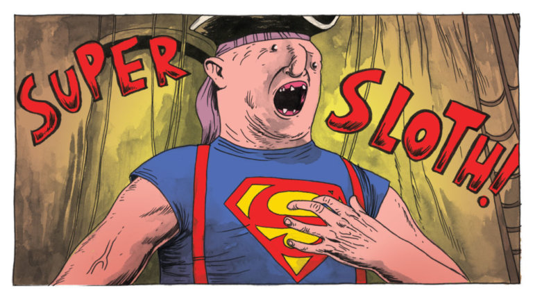 I Goonies Spugna