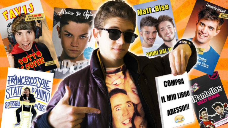 La terribile moda dei libri degli youtuber italiani
