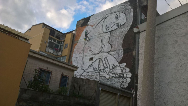 Asta rullo e temperone: la street art e l’impegno del Collettivo FX