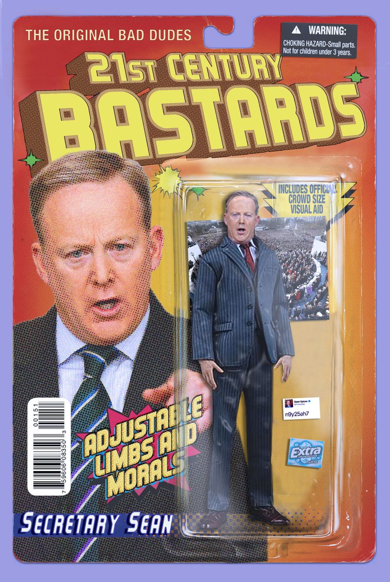 Sean Spicer, il portavoce della Casa Bianca, Trump Edition