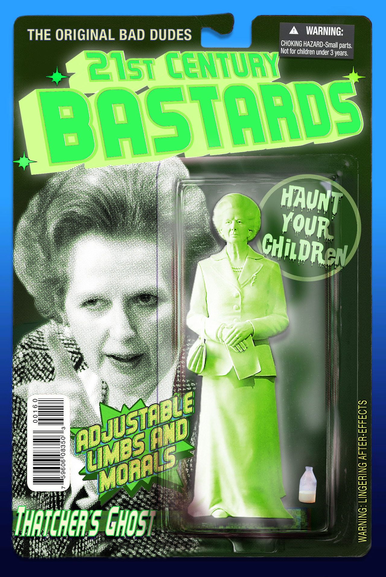 Margaret Thatcher in versione fantasma, per spaventare i più piccoli