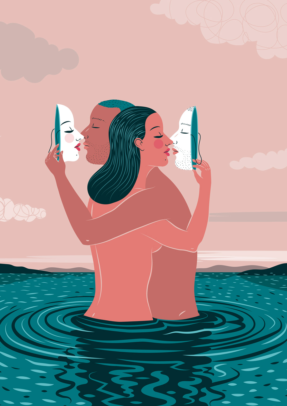 Illustratrice e grafica pubblicitaria freelance.
Dedica tempo alla ricerca di idee e concetti da tradurre in immagini.
Nelle sue illustrazioni cerca di trasmettere l’essenza di un’idea, sintetizzandola in una metafora visiva.
Attualmente vive e lavora a Trento. La sua firma è Febò.