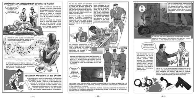 libro fumetti torture USA