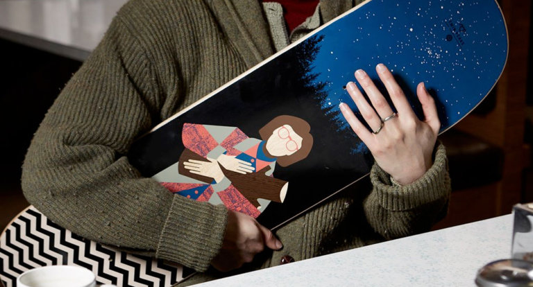 Gli skateboard di Twin Peaks sono fantastici