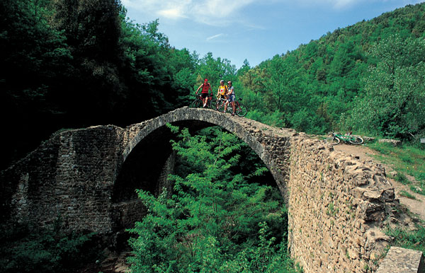 Parte dalla Montagnola Senese e arriva alla valle dell'Elsa e del Cecina, fino alla Maremma grossetana.