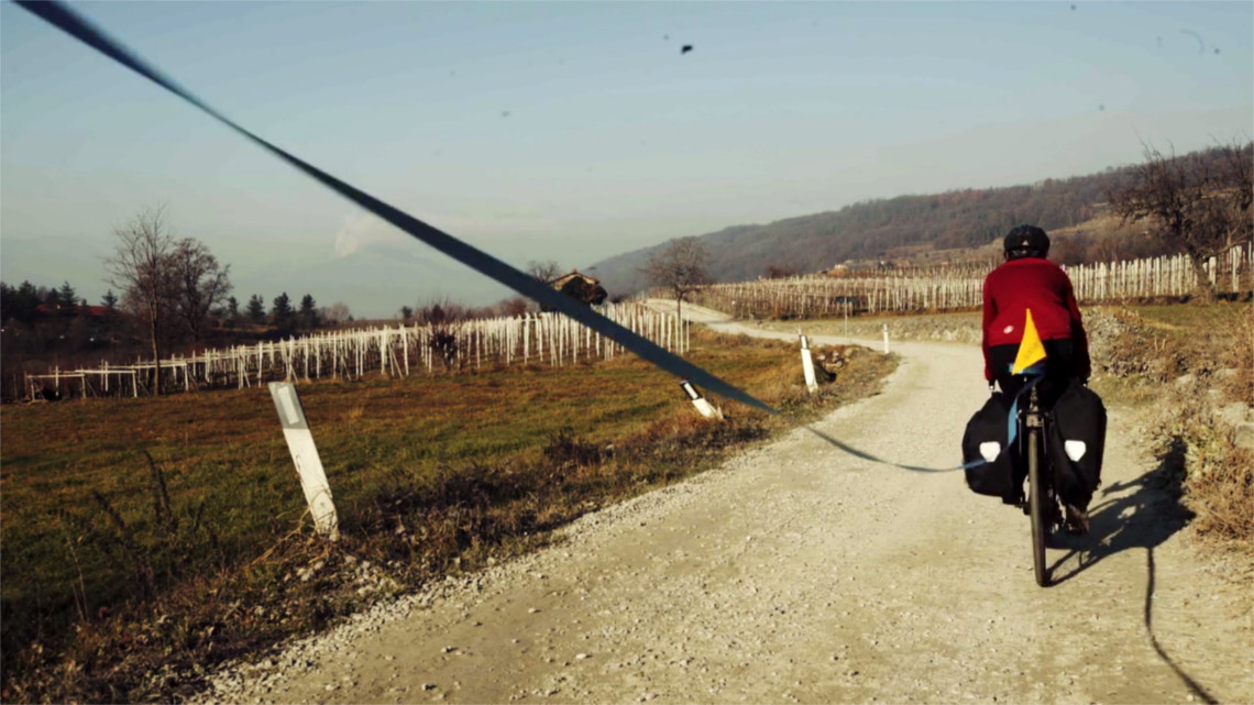 È l'itinerario che conduce a Roma, che facevano i pellegrini per visitare San Pietro.