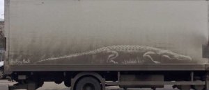 Dirty car art