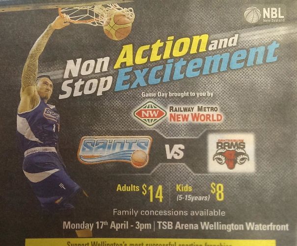 Non Action, Stop Excitement :(