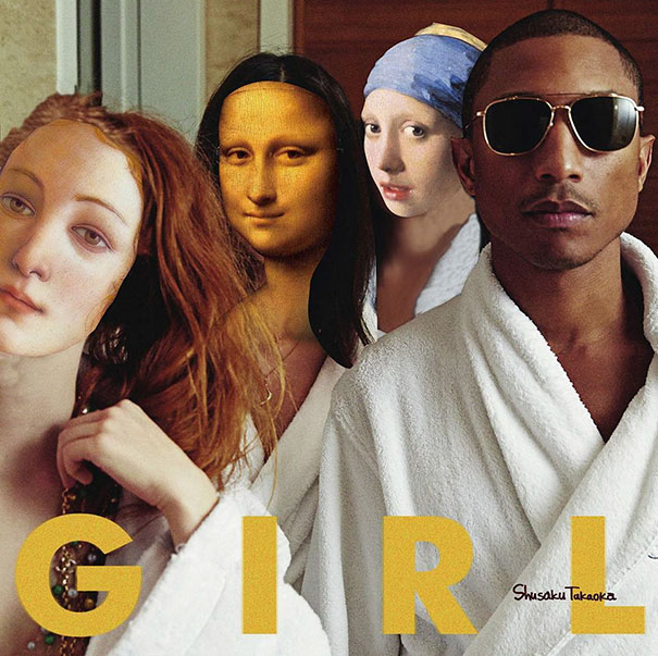 Monna, Venny e Turby si sono già dimenticate di Van Gogh e se la fanno con Pharell. Chiamale sceme.