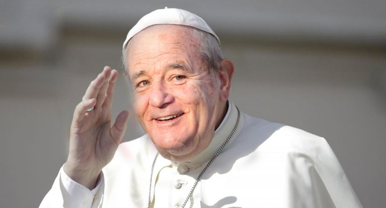 Bill murray pope