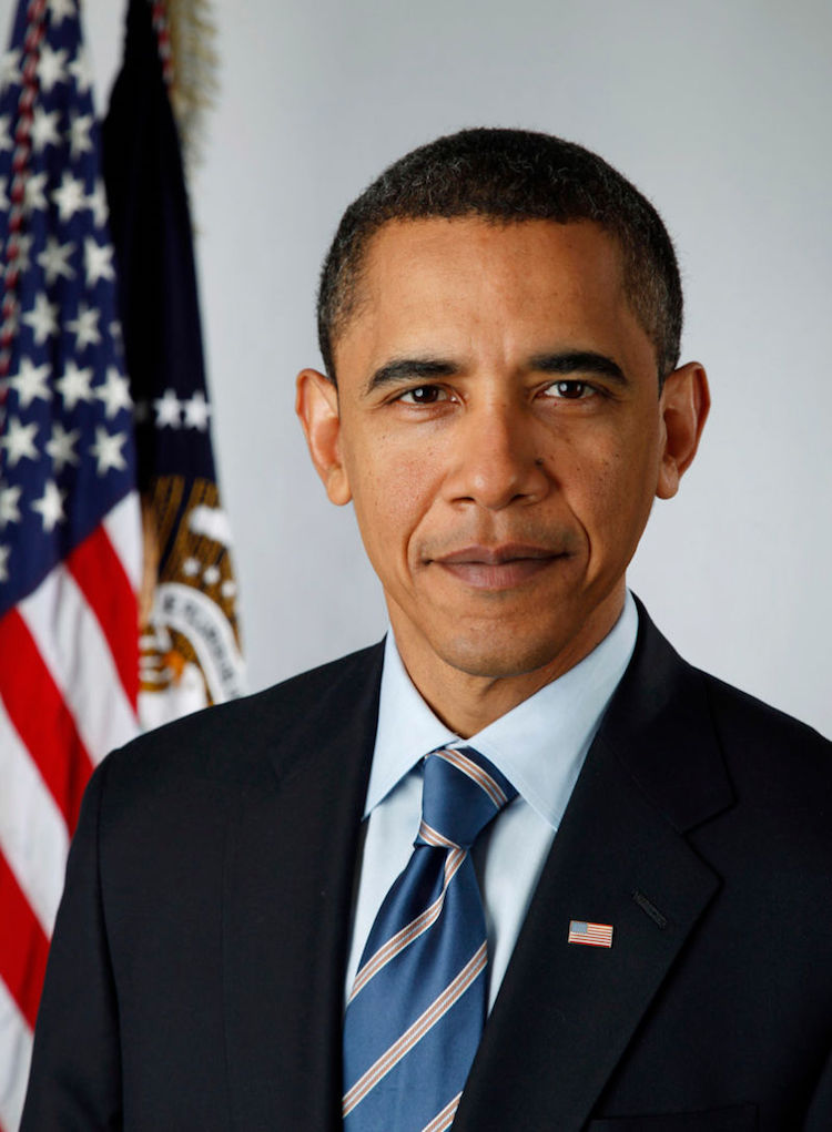 La foto digitale è entrata dalla porta principale della Casa Bianca solo nel 2009. Il primo presidente a farsi ritrarre è stato Barack Obama, da Pete Souza con una Canon 5D Mark II.