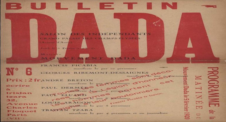 Scarica gratis 36 numeri della rivista Dada e altri libri d’avanguardia