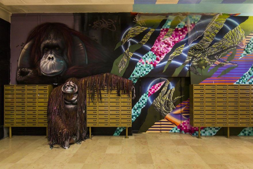 Kalouf street art, Tony Ynot, Y?not