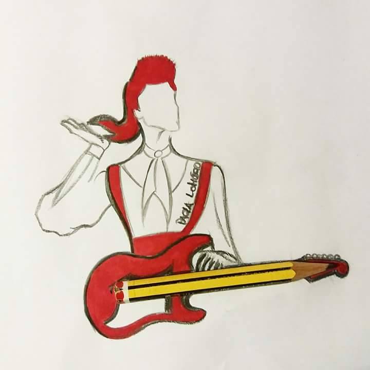 David Bowie e la sua chitarra