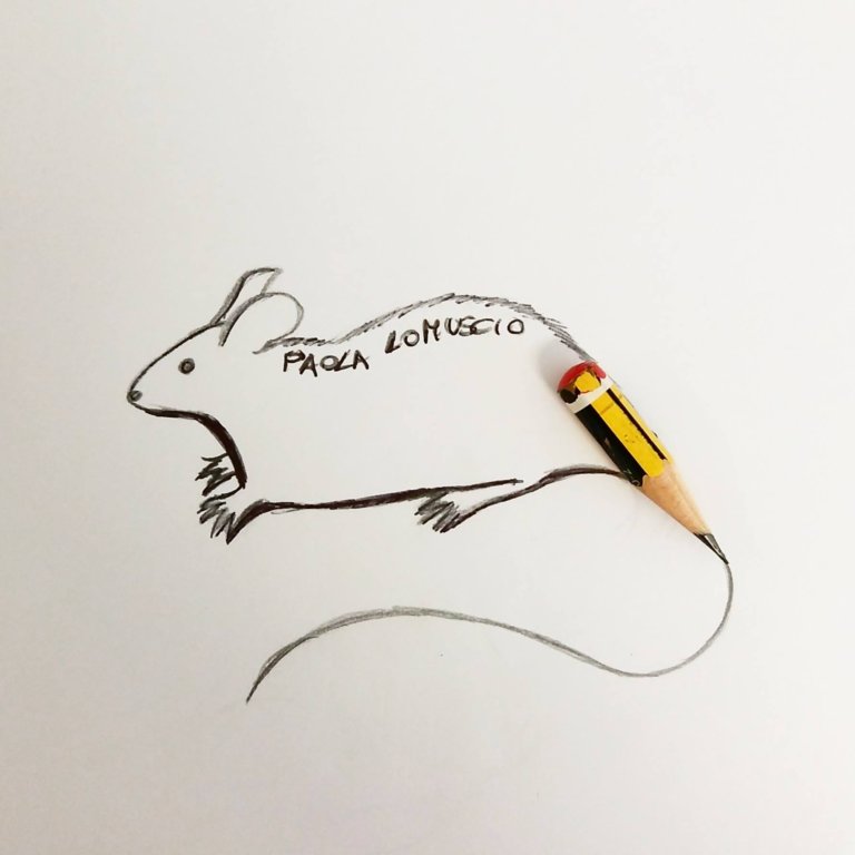La matita come protagonista: la geniale semplicità di quest'illustratrice