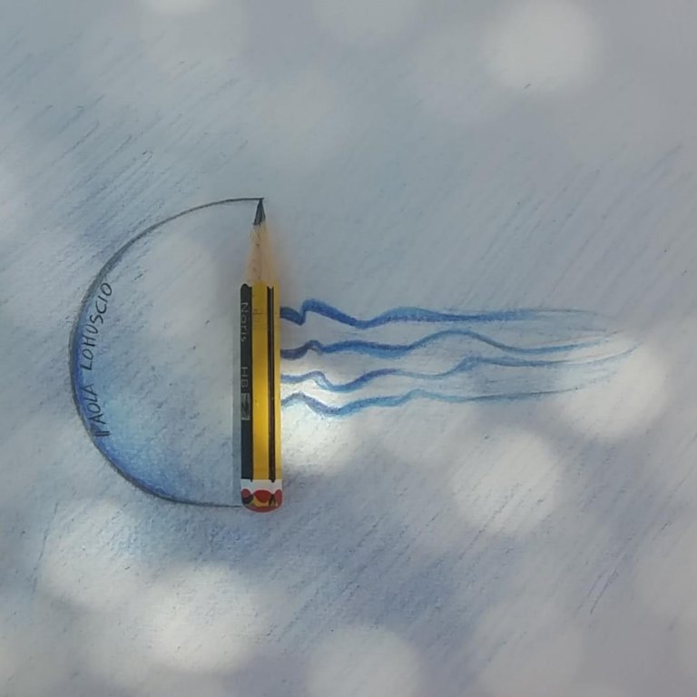 La matita come protagonista: la geniale semplicità di quest'illustratrice