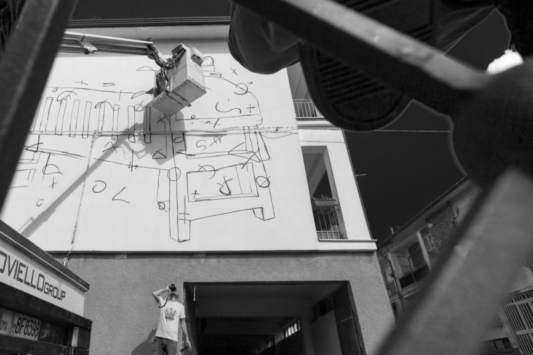 Street Art a Bonito: Impronte