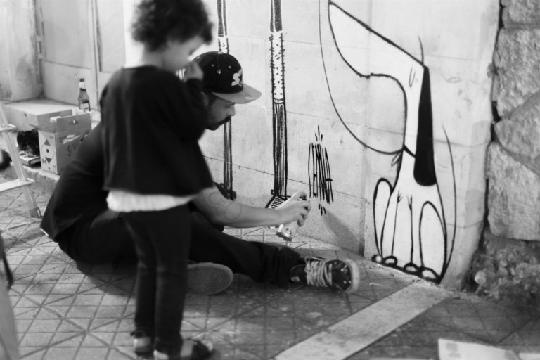 Street Art a Bonito: Impronte