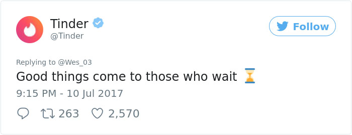 Belle cose arrivano a chi sa aspettare