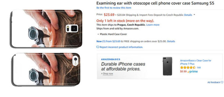 Le assurde cover per iPhone create da un robot su Amazon