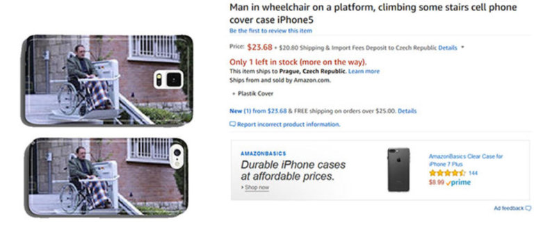Le assurde cover per iPhone create da un robot su Amazon