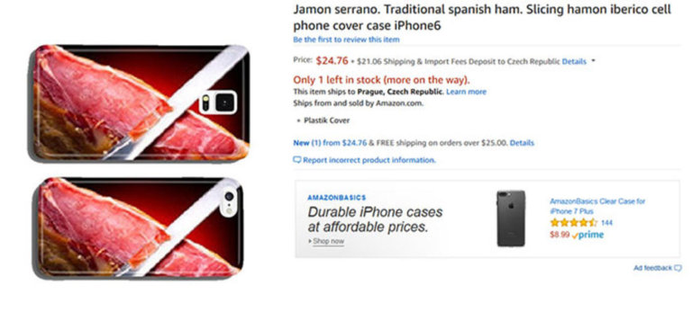 Le assurde cover per iPhone create da un robot su Amazon