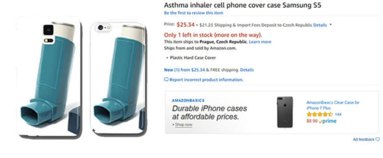 Le assurde cover per iPhone create da un robot su Amazon