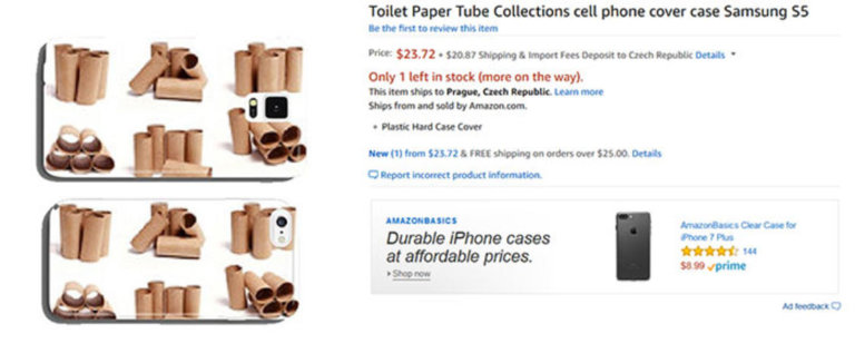 Le assurde cover per iPhone create da un robot su Amazon