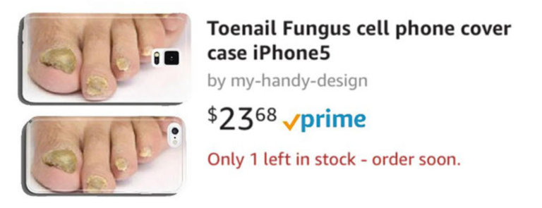 Le assurde cover per iPhone create da un robot su Amazon