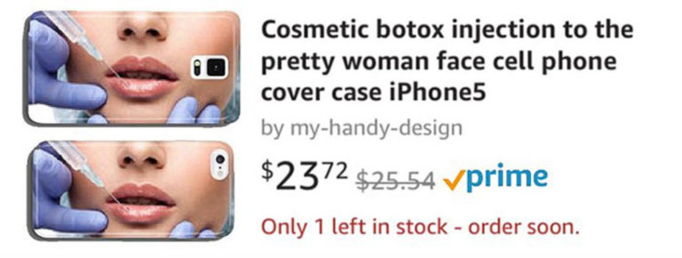 Le assurde cover per iPhone create da un robot su Amazon