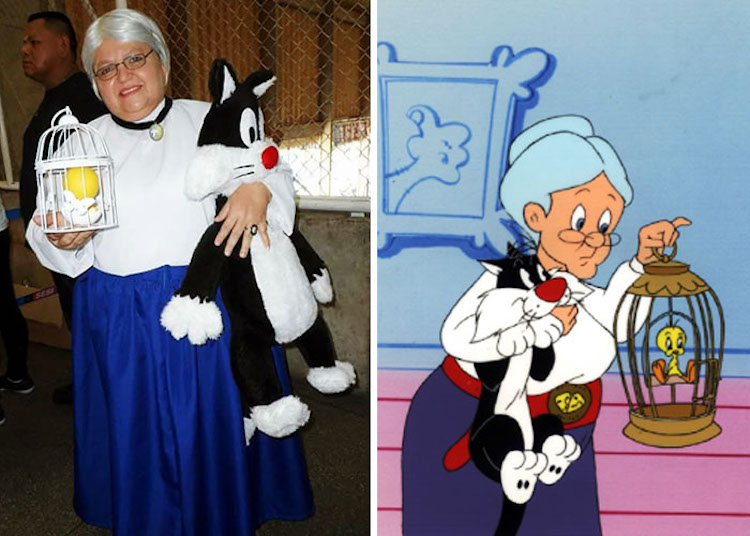 La nonna di "Gatto Silvestro"