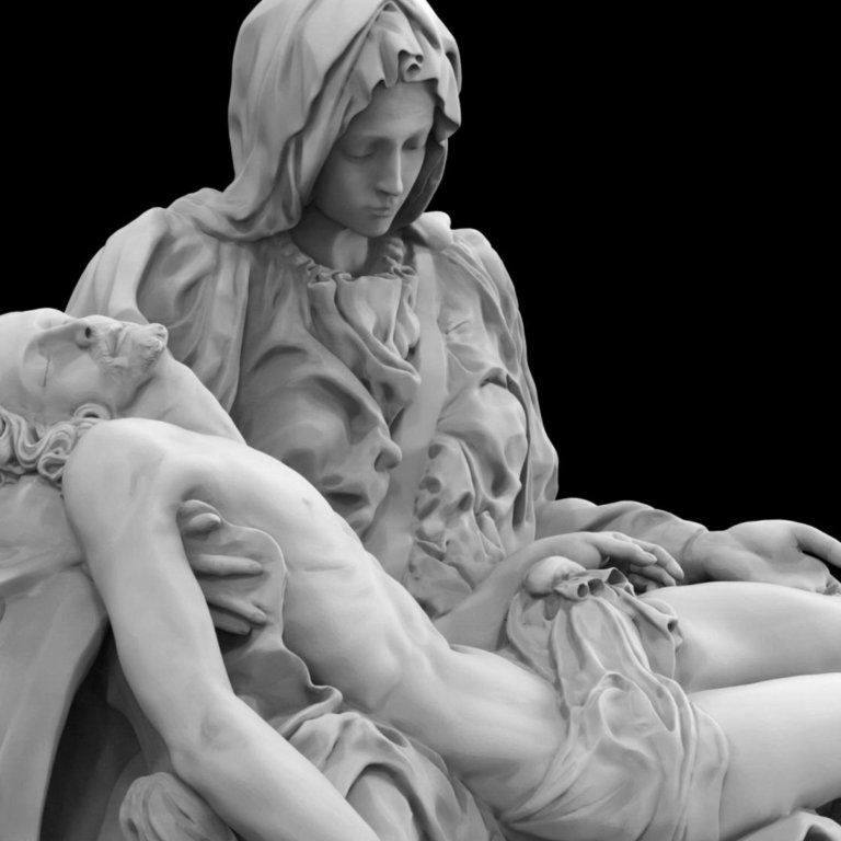 I modelli in 3D di famose sculture